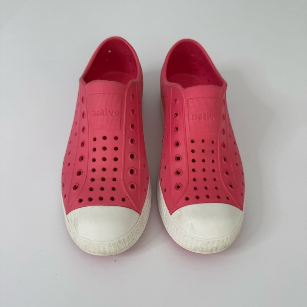 Native Shoes Kids' Jefferson Pink Slip-On Shoe Size 2 - Picture 4 of 4